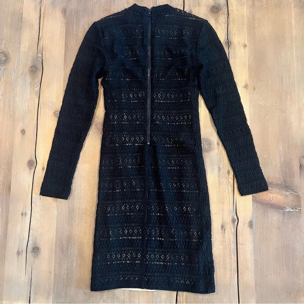 Alice + Olivia Elegant Black Lace Dress - Picture 5 of 6